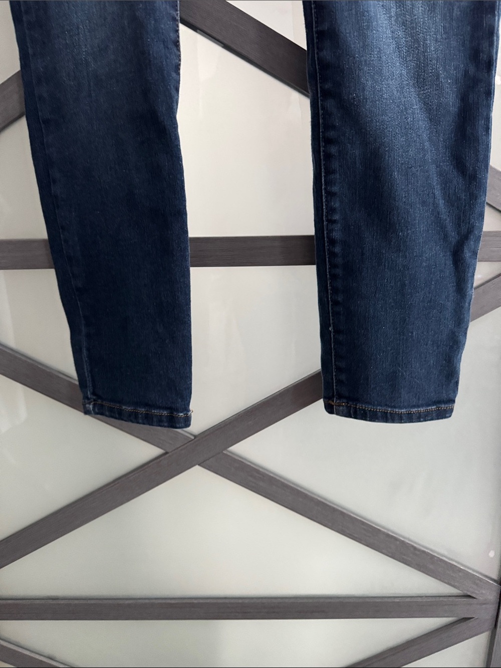 Judy Blue Bristol Handsand Skinny Fit Dark Blue Jeans Size 15/32 - Picture 4 of 6